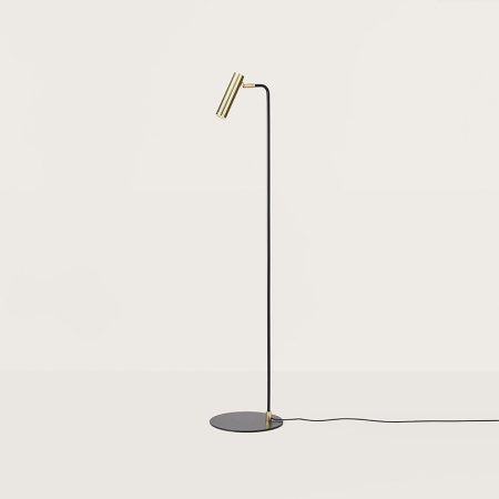 Торшер металлический черный Maru