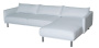 Угловой диван Cassina Fabric Silver Угловой диван Cassina Fabric Silver