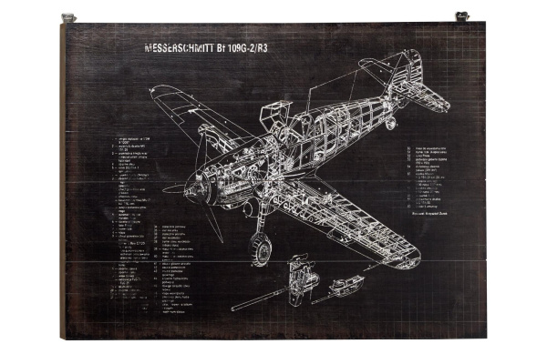 Стеновой декор Airplane