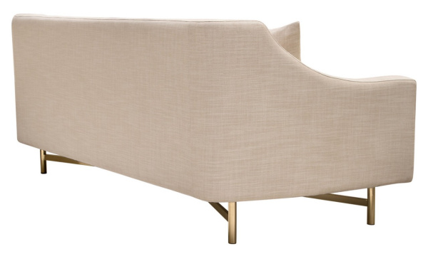 Трехместный диван бежевый Croft Трехместный диван бежевый Croft