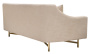 Трехместный диван бежевый Croft Трехместный диван бежевый Croft