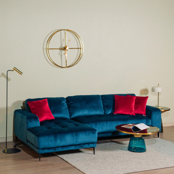 Угловой диван Luciano Velvet купить диван в Алматы