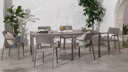 Стул с подлокотниками Trill Tortora