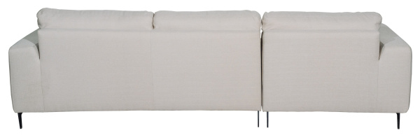 Угловой диван бежевый Luciano Bukle Right