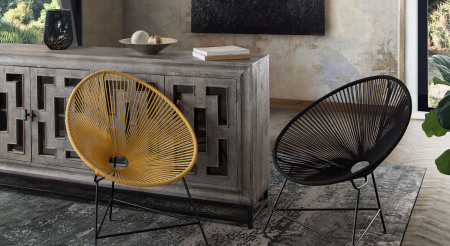 Кресло акцентное SATIVA ORANGE