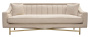 Трехместный диван бежевый Croft Трехместный диван бежевый Croft