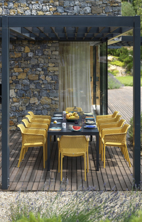 Раздвижной стол Rio Black 210/280 см