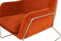 Кресло Frame Textured Velvet Terracotta