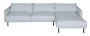 Угловой диван Cassina Fabric Silver Угловой диван Cassina Fabric Silver