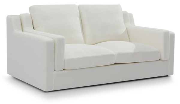 Двухместный диван белый Cloud