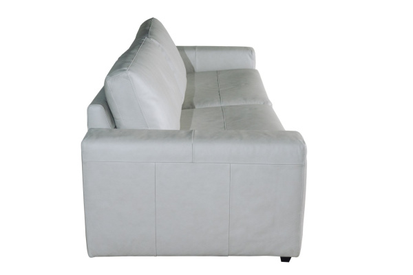 Прямой диван бежевый Belotti Leather