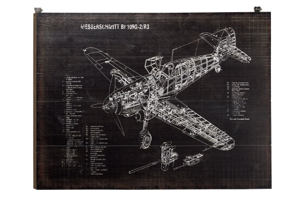 Стеновой декор Airplane