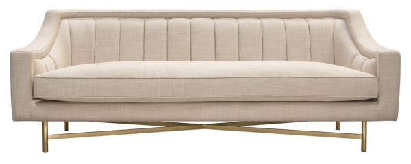 Трехместный диван бежевый Croft Трехместный диван бежевый Croft