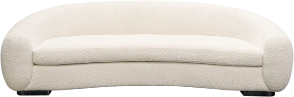 Трехместный диван белый Pascal диваны #REGION_NAME_DECLINE_PP#